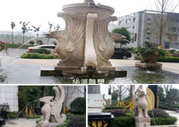 《太阳神鸟》-旭辉地产景观雕塑